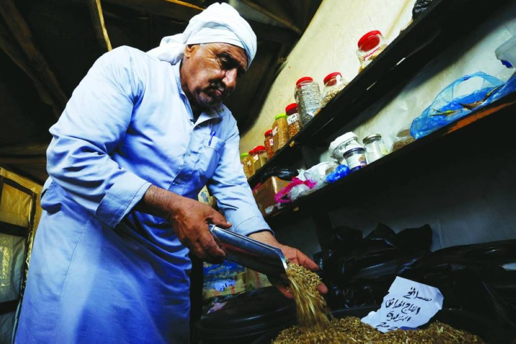 بنك البذور في غزة يساعد المزارعين على زراعة الأرض المتبقية لديهم.