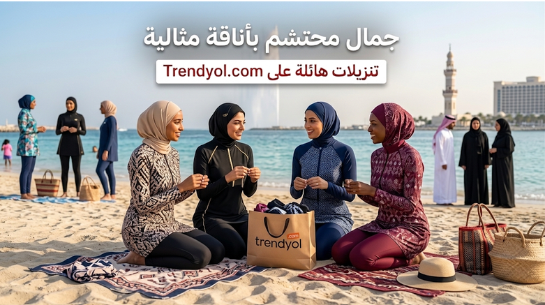 بوركينِك الأنيق على ترنديول بانتظار نزلة البحر القادمة